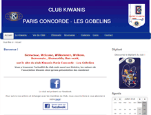 Tablet Screenshot of kiwanis-parisconcorde.fr